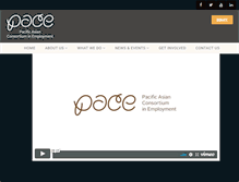 Tablet Screenshot of pacela.org